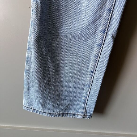 Pacsun Mom Jeans Women Sz 29 Blue Denim High Rise Cotton Zip Fly Cowgirl Western - Picture 6 of 14